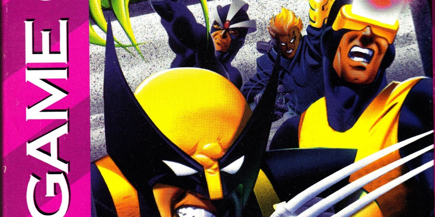 The cover art for X-Men: Mojo World for Sega Game Gear