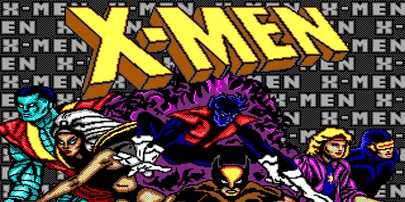 The title screen for X-Men: Madness in Murderworld