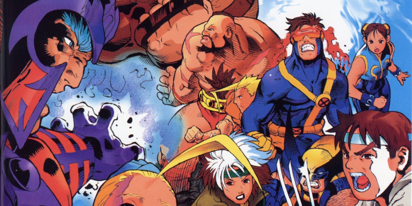 Art for Capcom's X-Men vs. Street Fighter