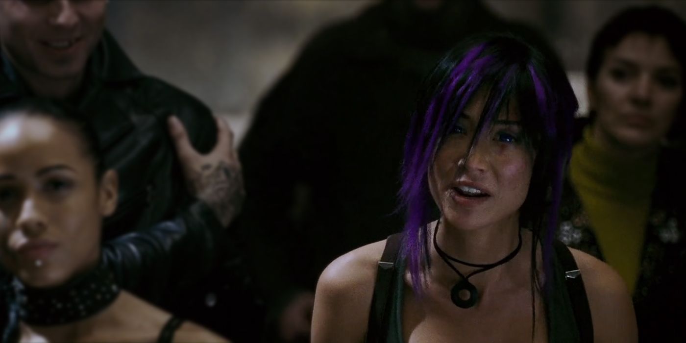 Psylocke with the Omegas in X-Men The Last Stand
