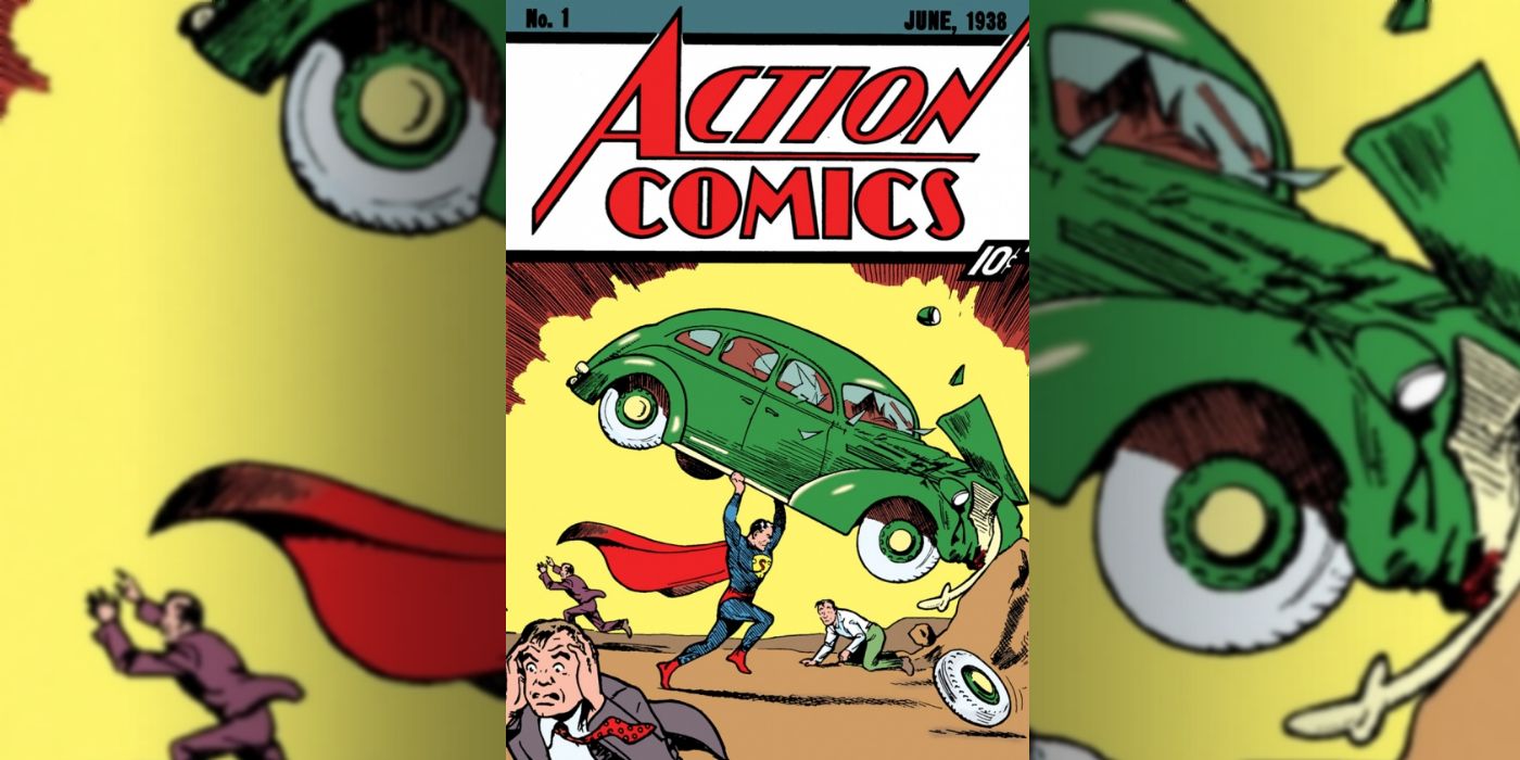 Zertifizierter Nachdruck OVP Englisch Action Comics #1 Reprint Superman 