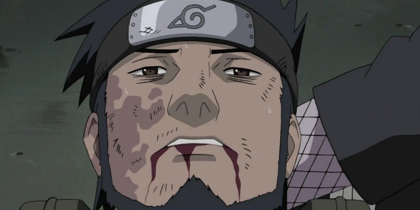 Asuma Sarutobi dies in Naruto Shippuuden