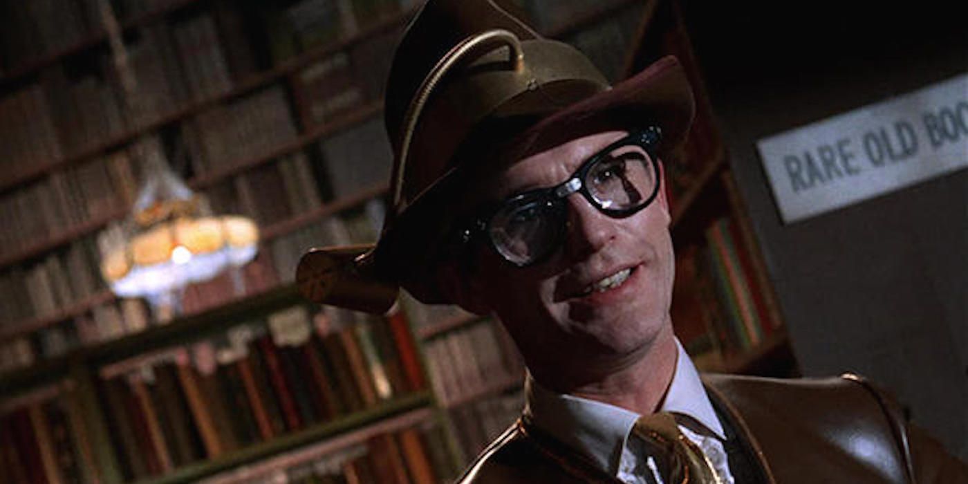 Roddy McDowell plays the Bookworm in Batman