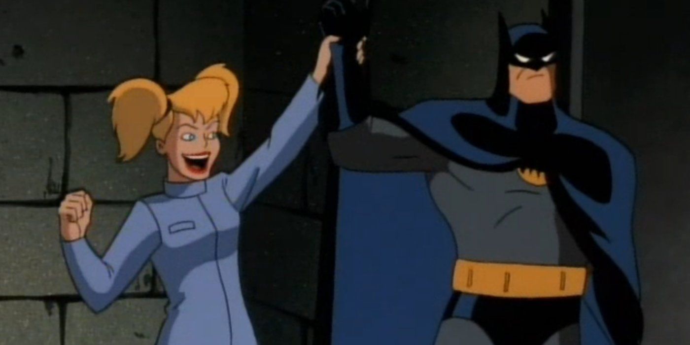 Batman and Harley Quinn in Batman The Animated Series