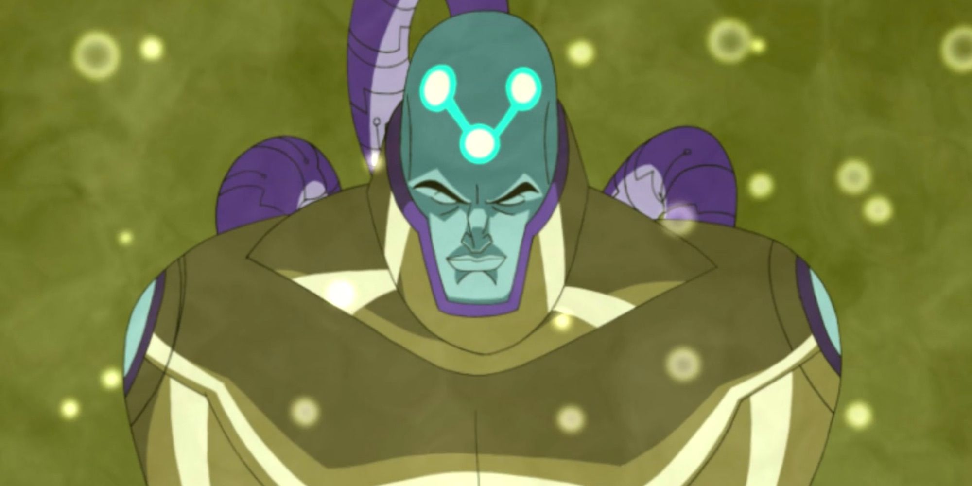 Brainiac and Lex Luthor combined in Justice League Unlimited