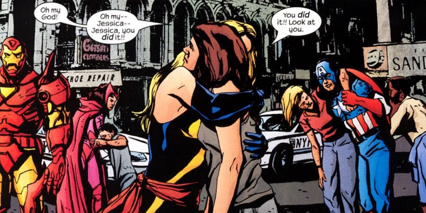 Carol Danvers and Jessica Jones friendship