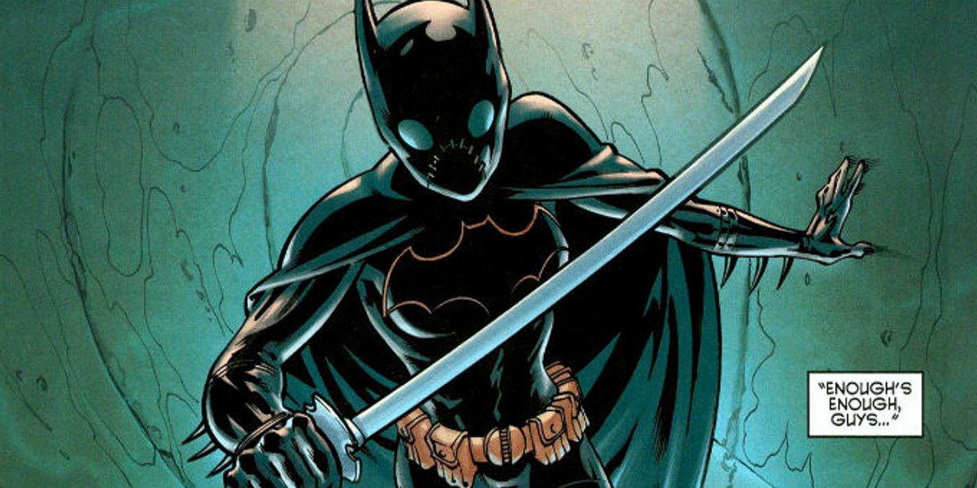 Cassandra Cain entrena con una espada en los cómics de DC