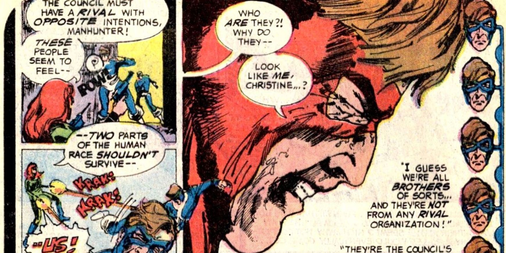 DC Comic Book Clones Manhunter