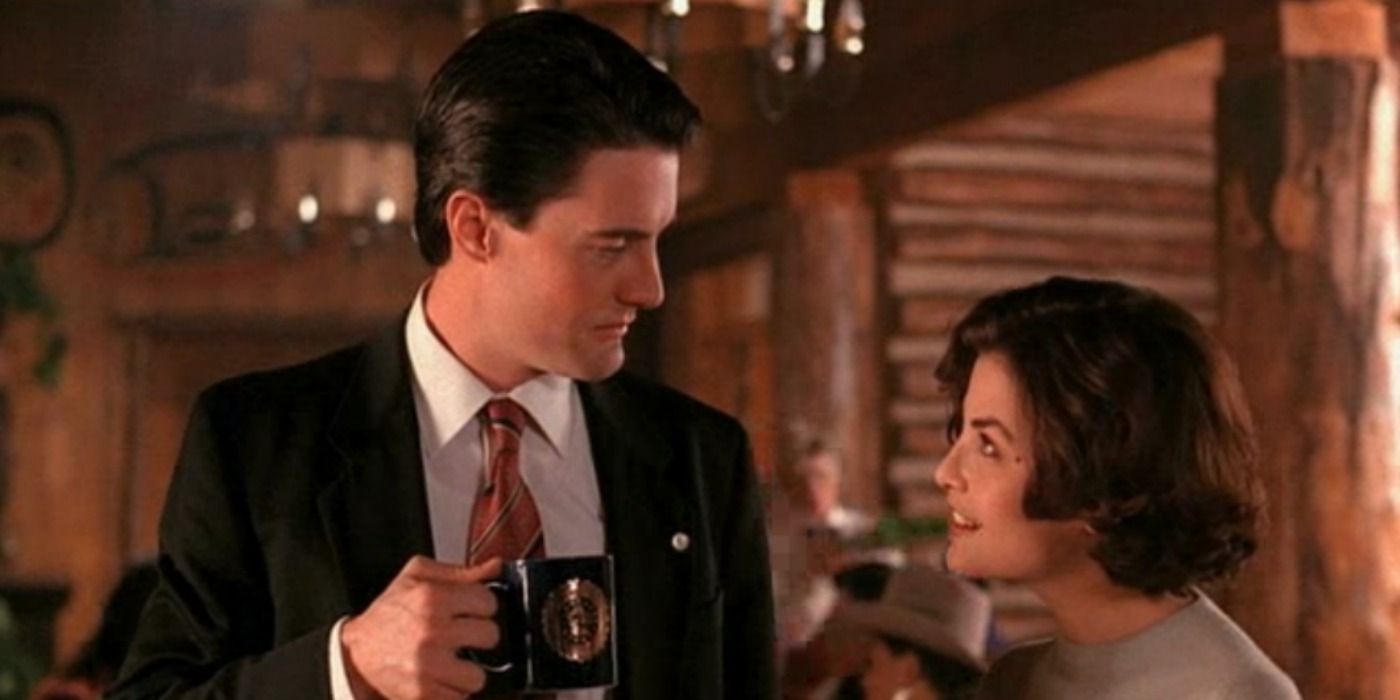 Dale Cooper and Audrey Horne on Twin Peaks
