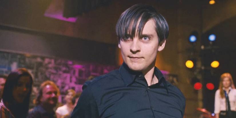 Dark Peter Parker dancing in Spider-Man 3