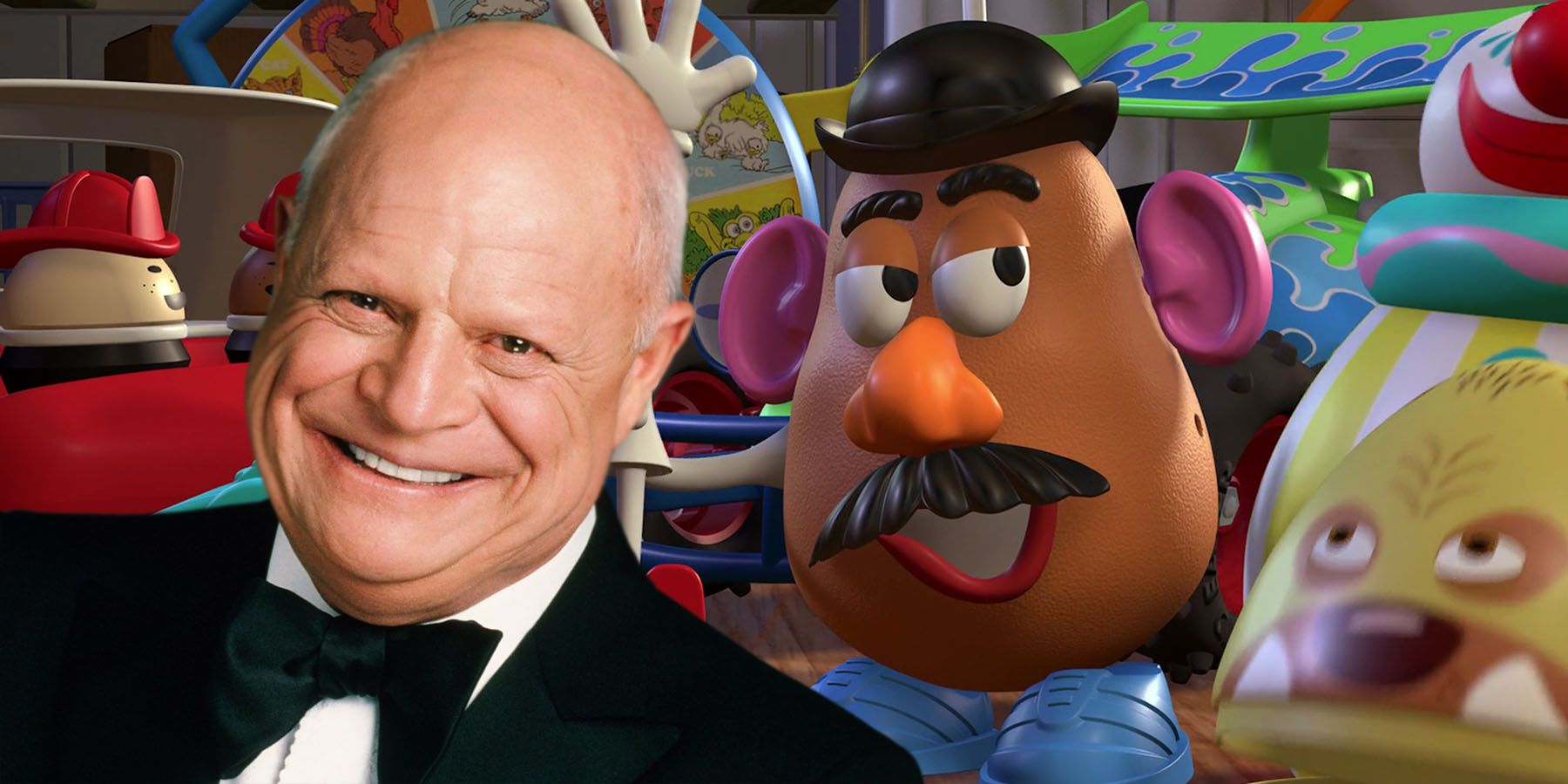 Don Rickles as Mr. Potato Head In Toy Story