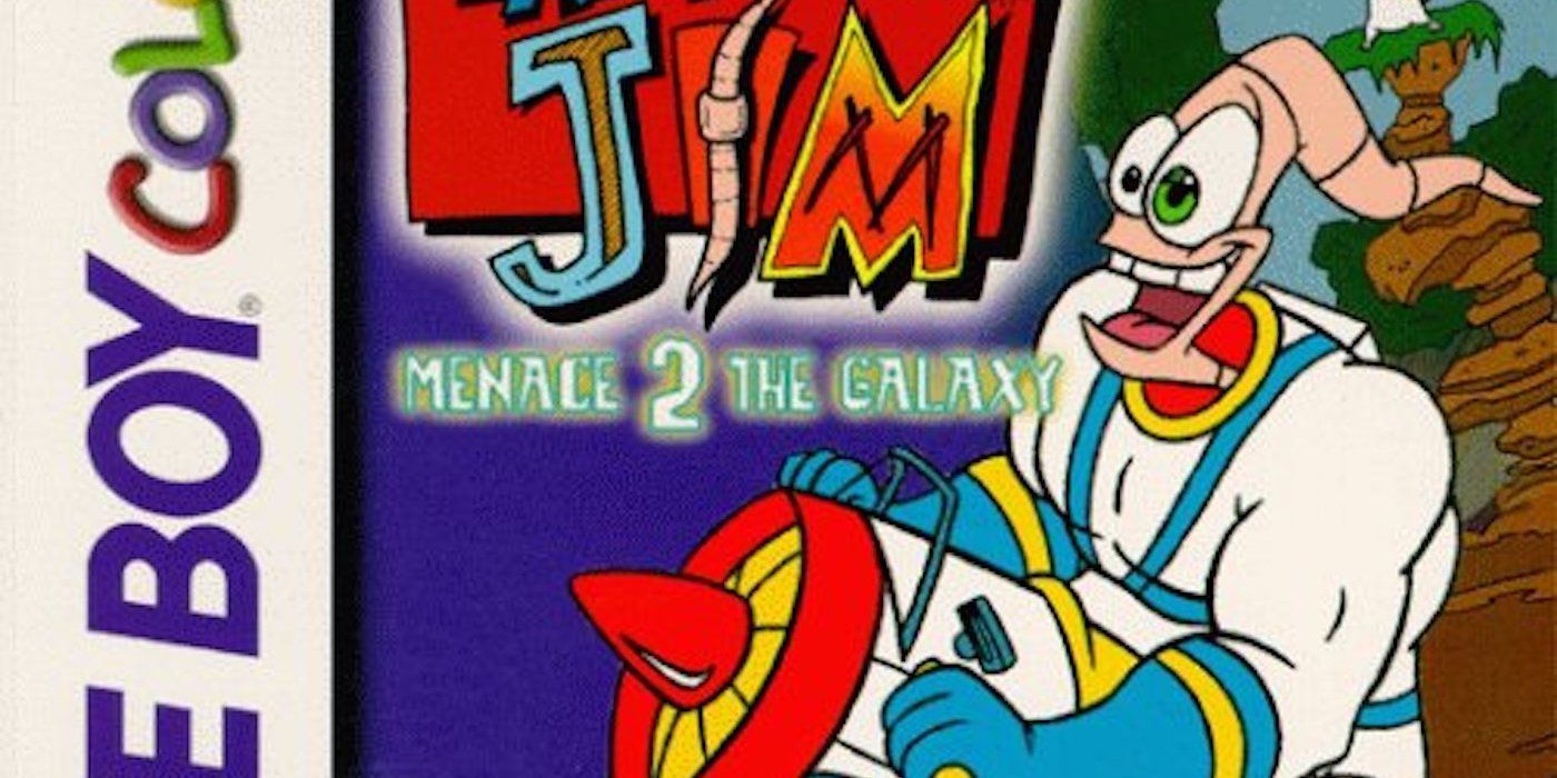 Earthworm Jim Menace 2 Galaxy GBC Box