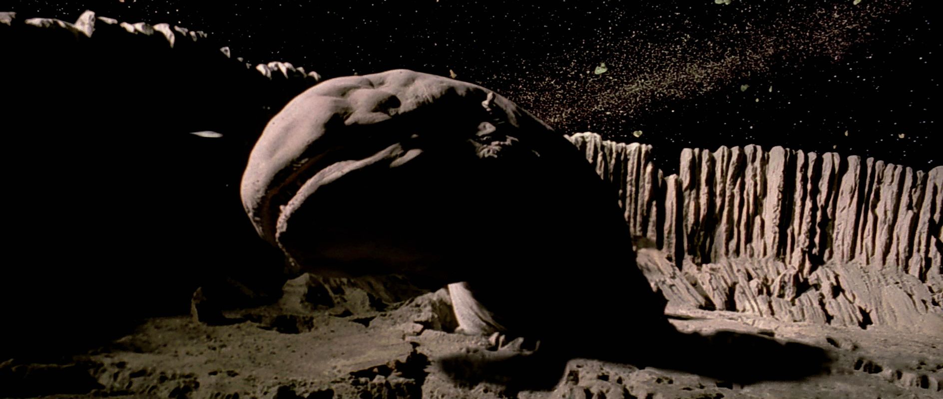 Exogorth Space Slug in Star Wars The Empire Strikes Back