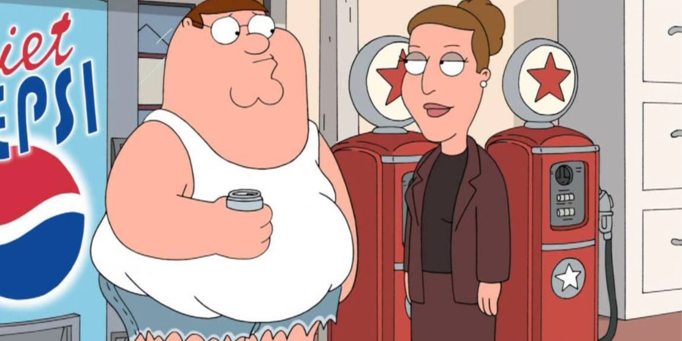 Family Guy Carrie Fisher as Angela