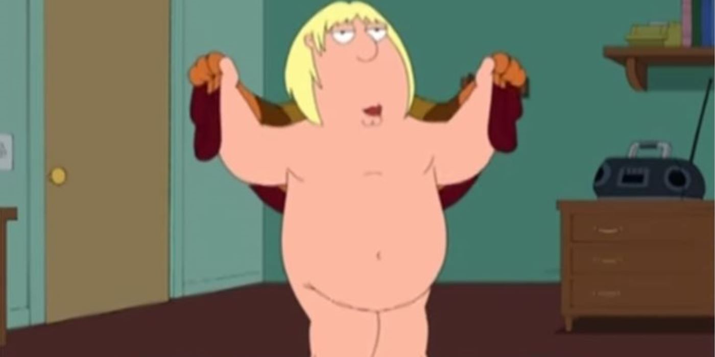 Family Guy Chris as Buffalo Bill