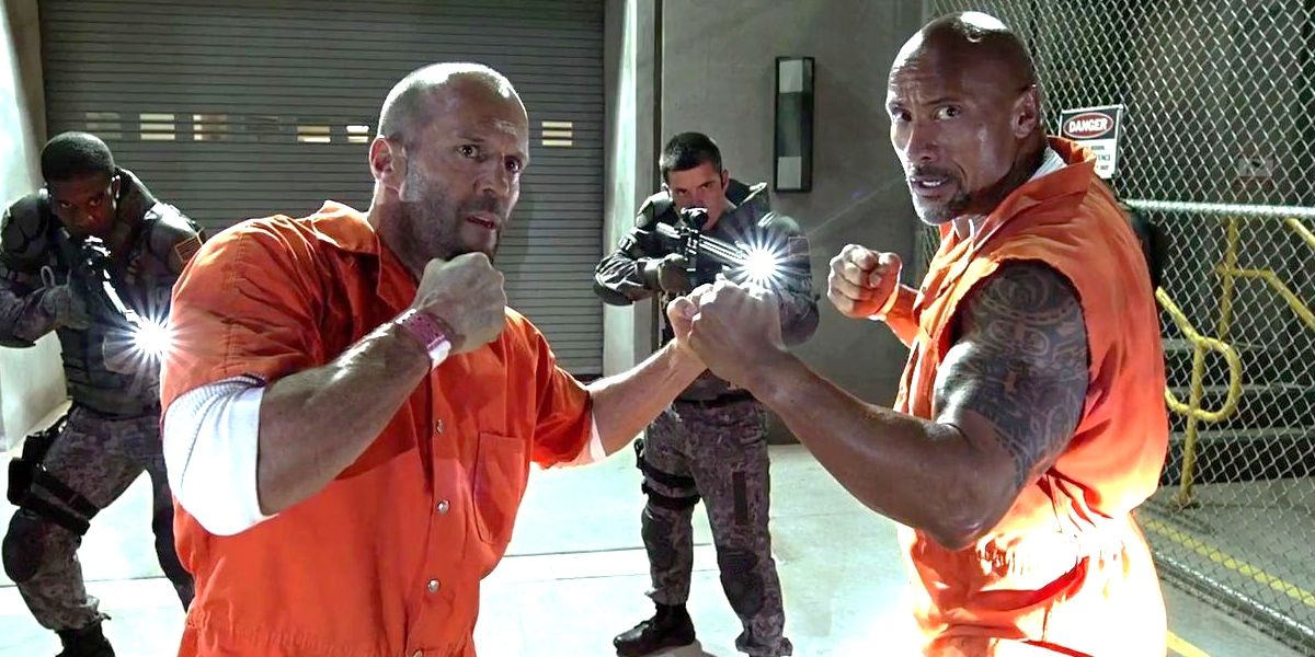 Fate of the Furious Johnson and Statham