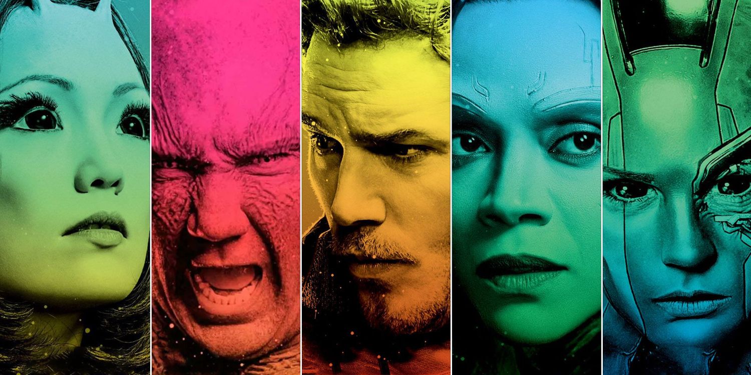 Guardians of the Galaxy Character posters