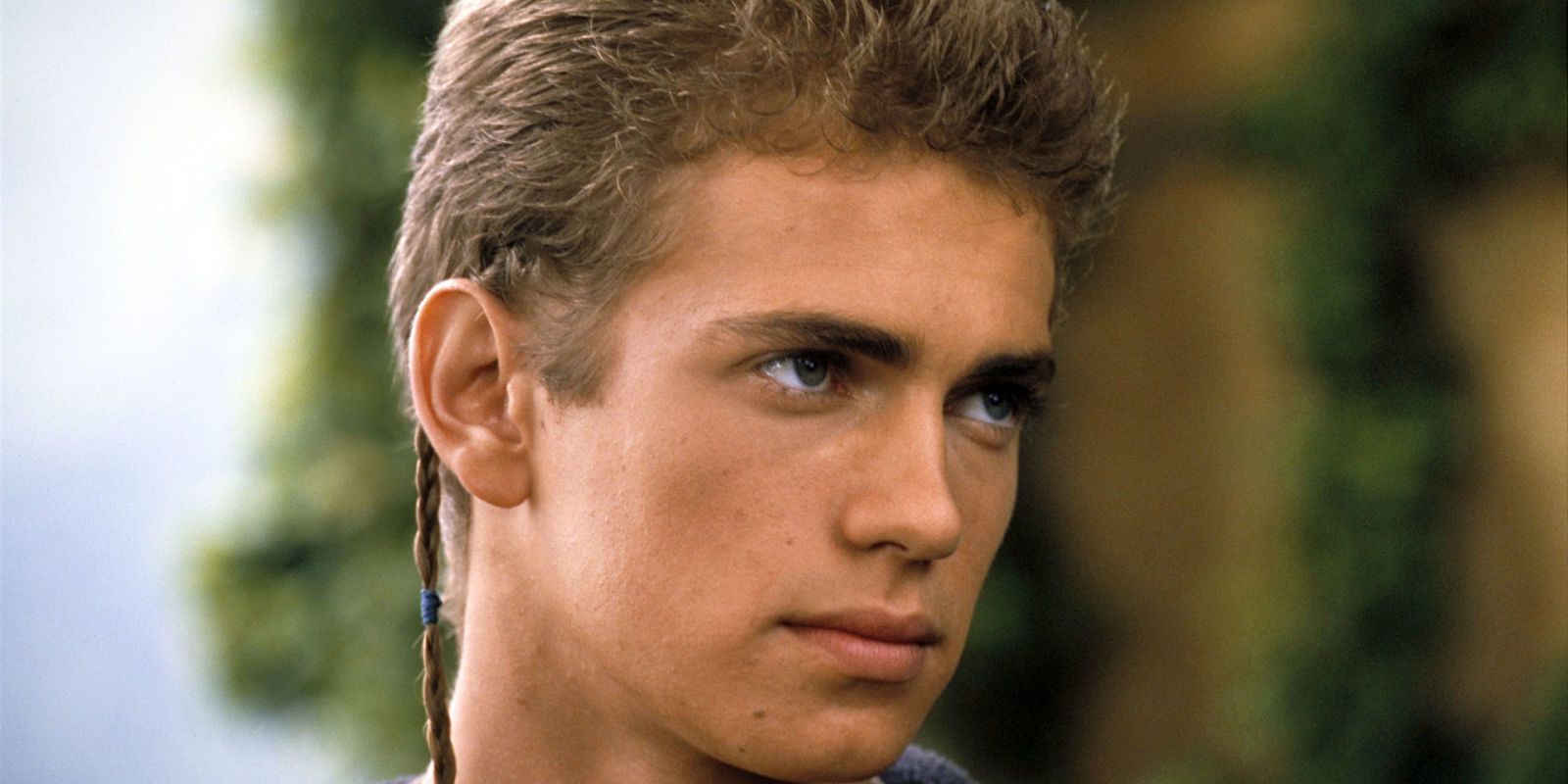 Hayden Christensen as Anakin Skywalker in Star Wars Attack of the Clones
