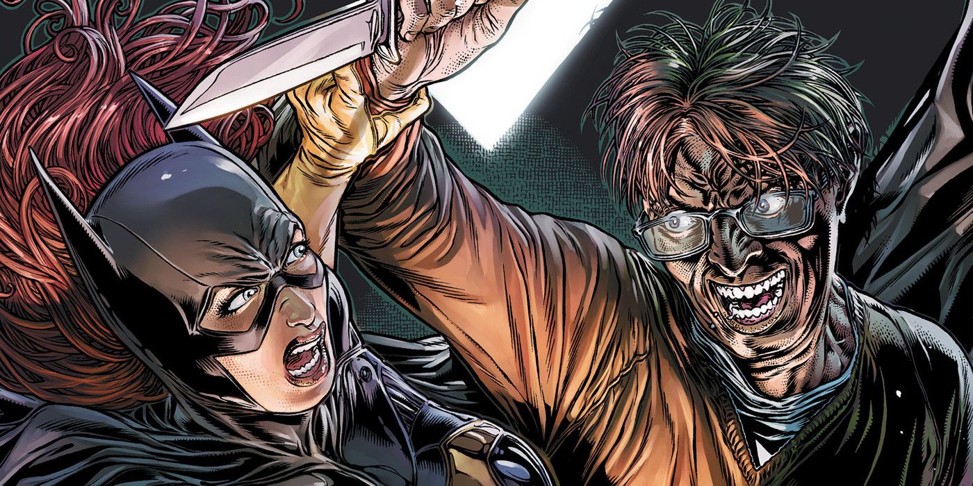 James Gordon Jr. stabs Batgirl in DC Comics.