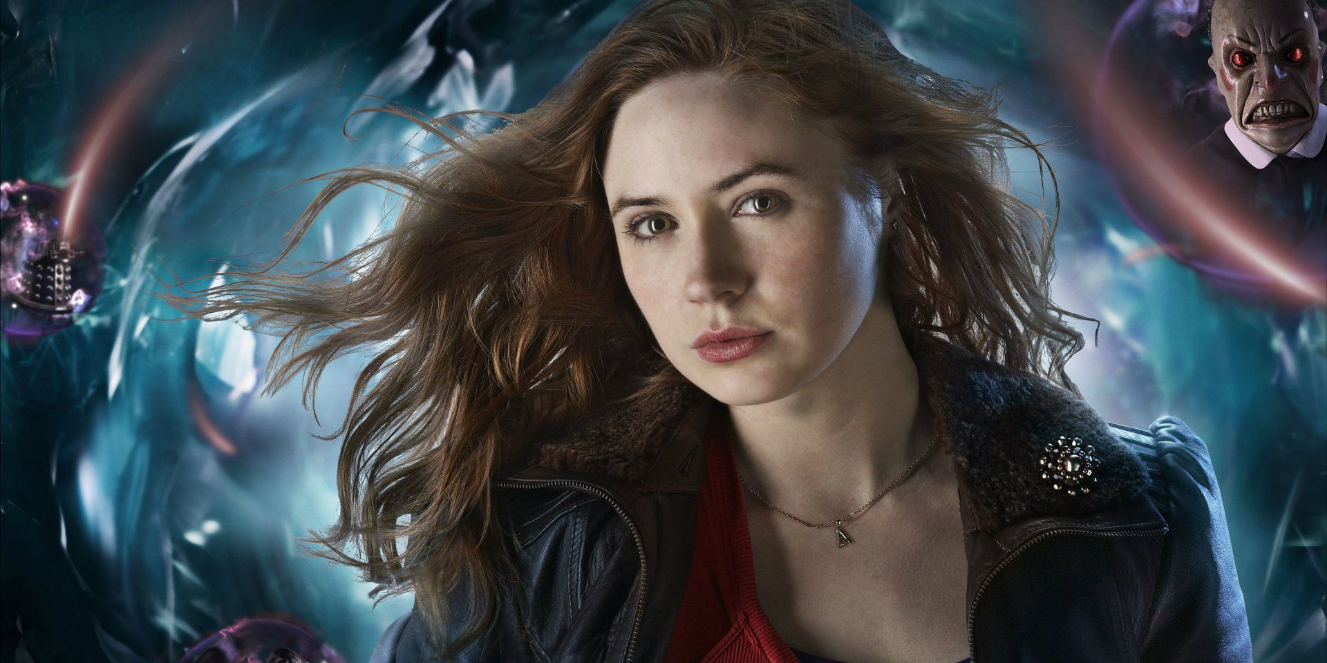 Amy Pond on a promo poster for Doctor Who