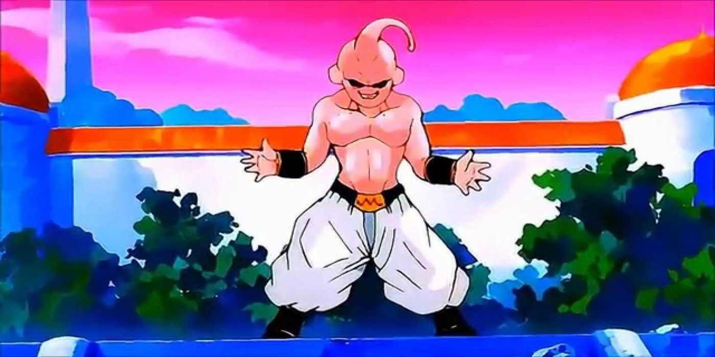 Kid Buu in the Other World in Dragon Ball Z