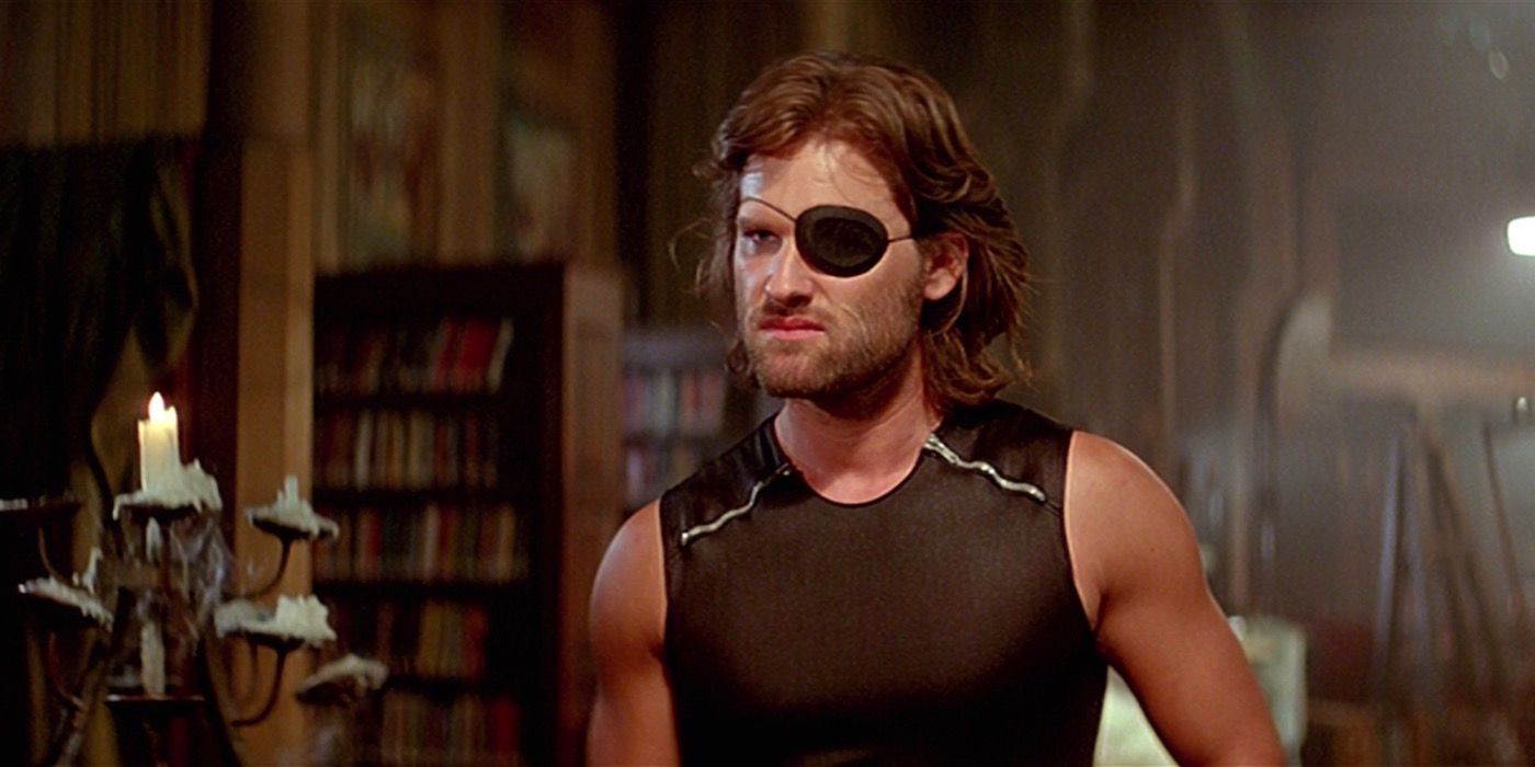 Kurt Russell as Snake Plissken in Escape From New York