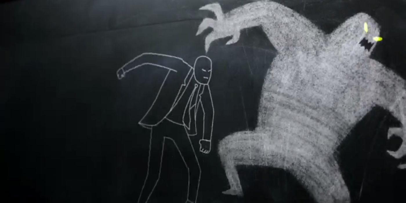 Legion Professor X Shadow King Chalkboard Fight