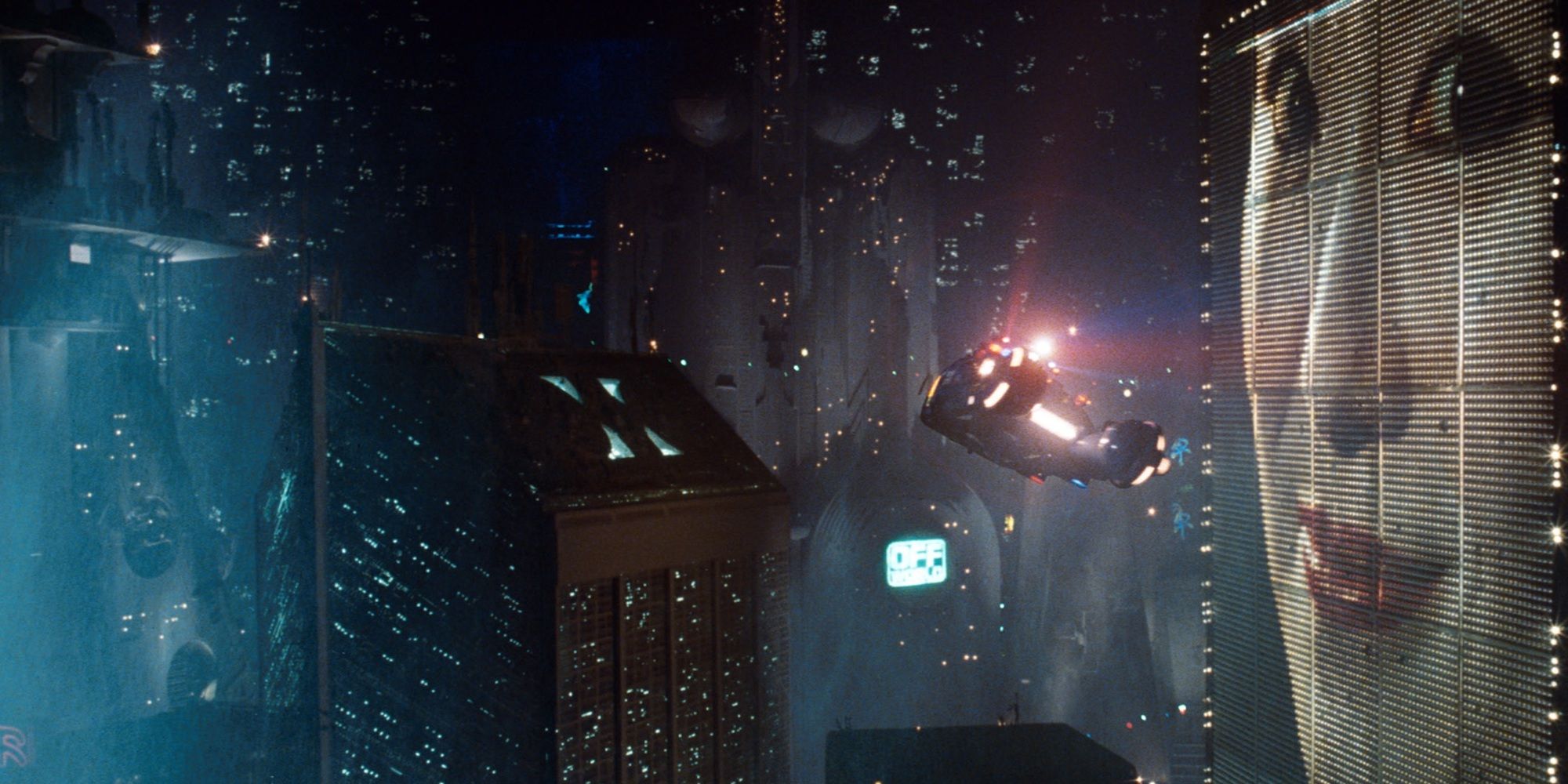 Futuristic Los Angeles in Blade Runner