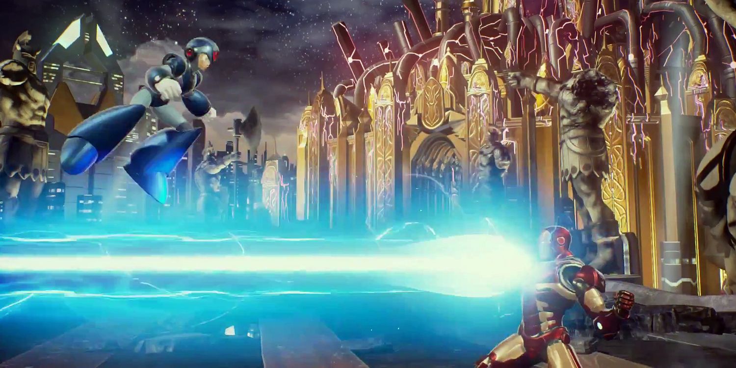 Mega Man Iron Man Marvel Vs. Capcom Infinite