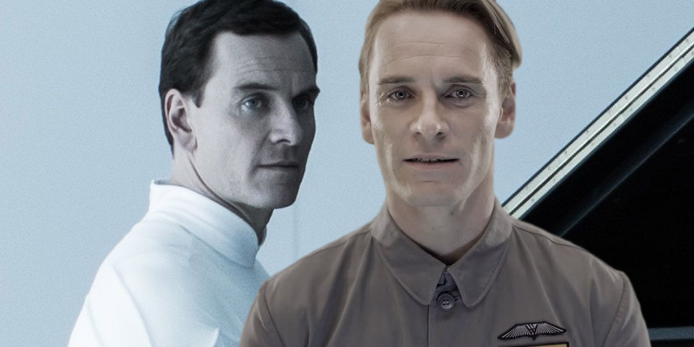 Michael Fassbender as Walter and David in Alien: Covenant