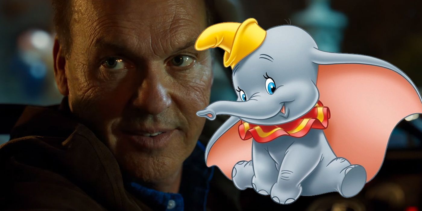 Michael Keaton and Dumbo