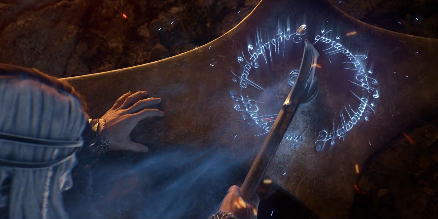 Celebrimbor forges a new Ring of Power in Middle-Earth: Shadow of War