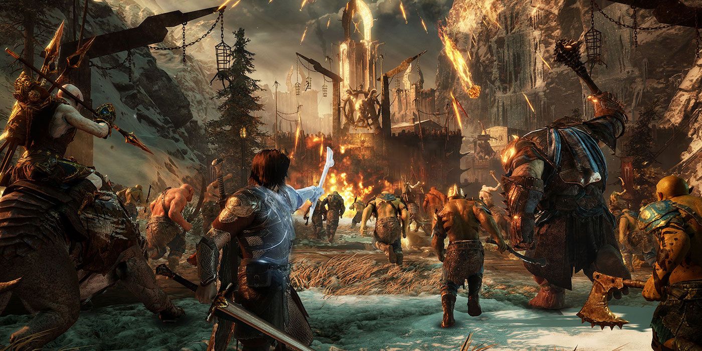 Talion leads his army in Middle-earth: Shadow of War