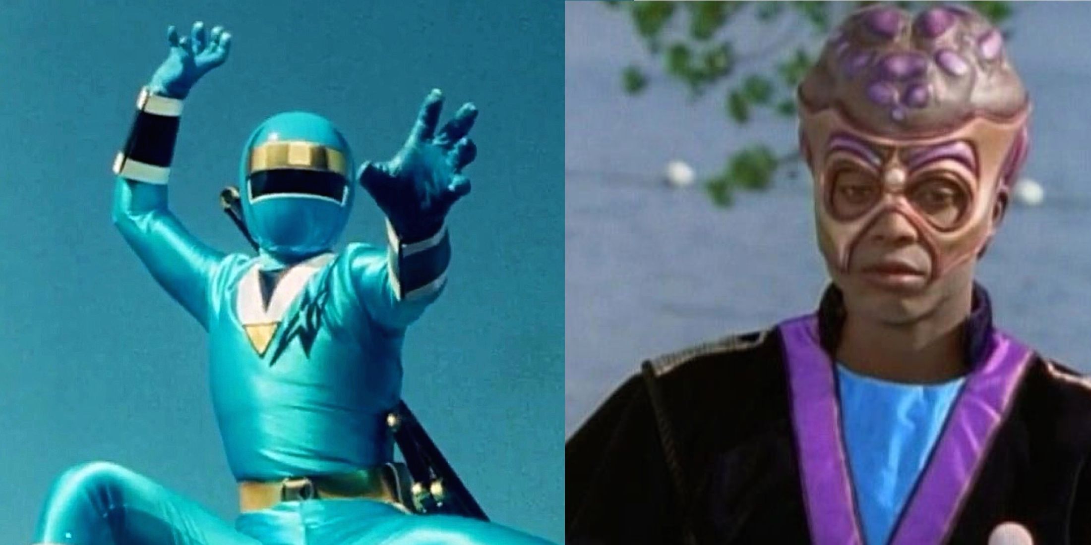 Cestro is the Blue Ranger of the Mighty Morphin Alien Rangers
