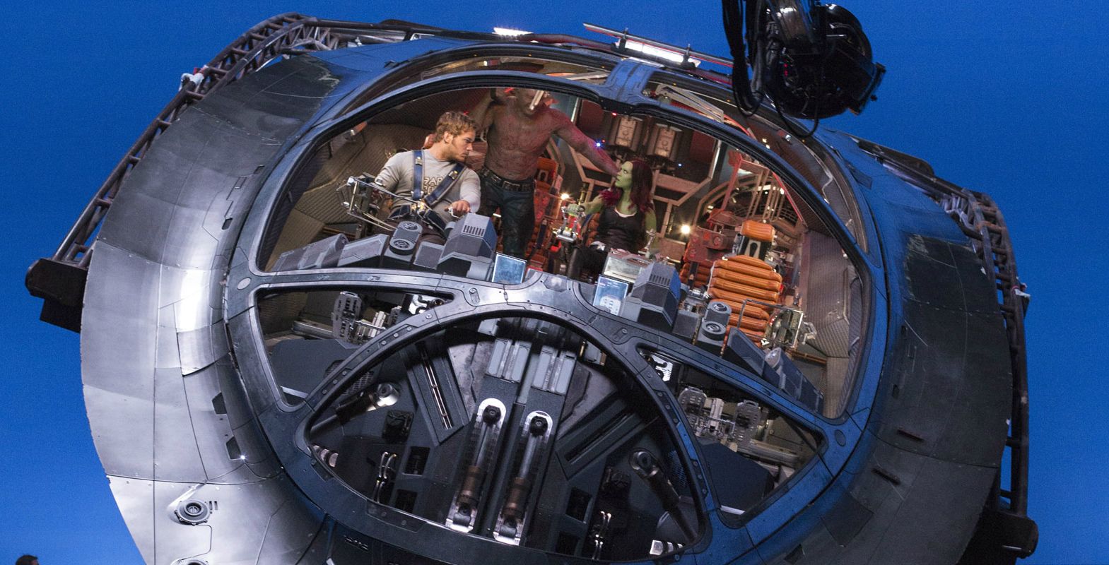 Filming the Milano Cockpit for Guardians of the Galaxy
