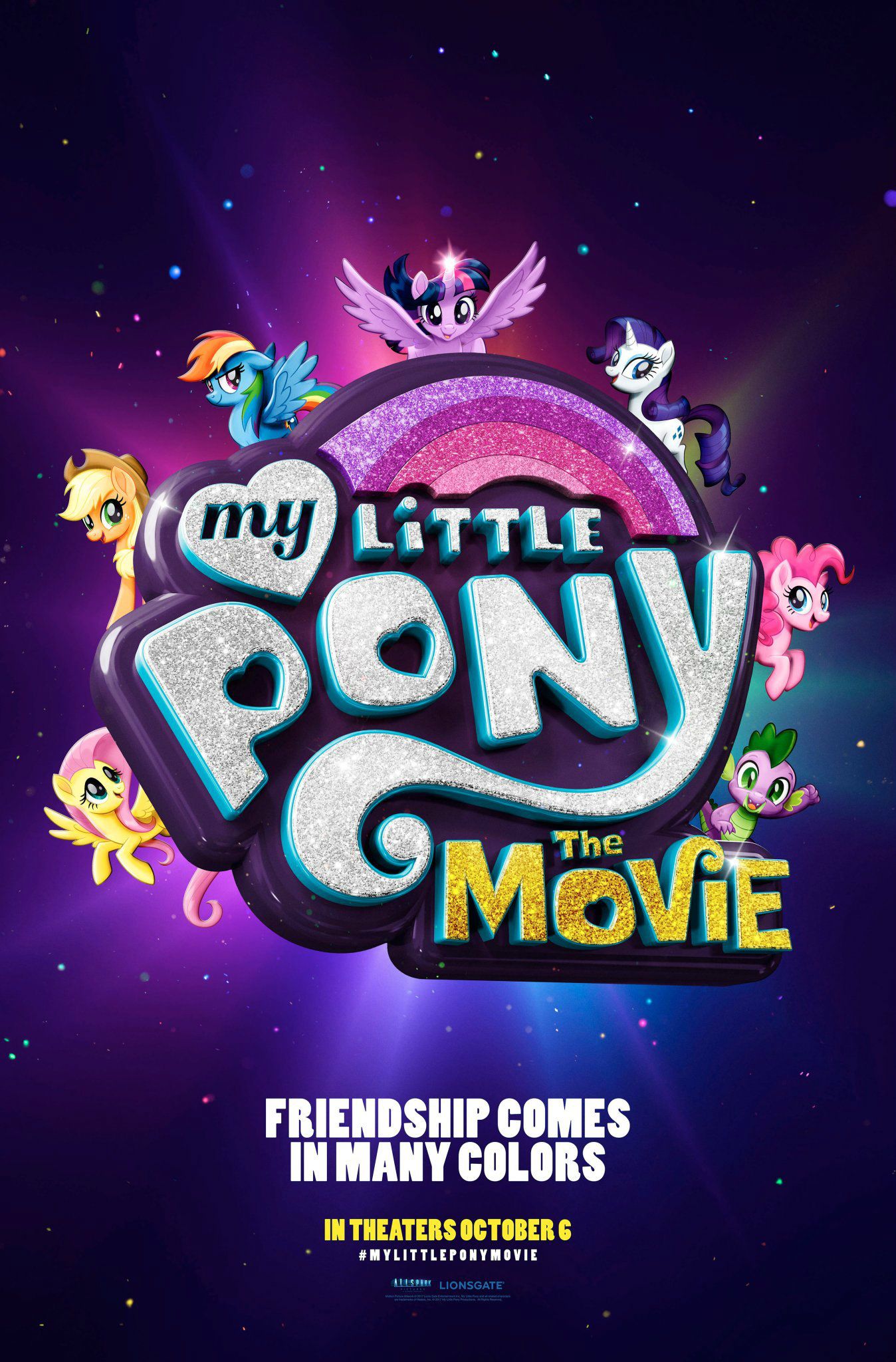My Little Pony The Movie 2017 Poster