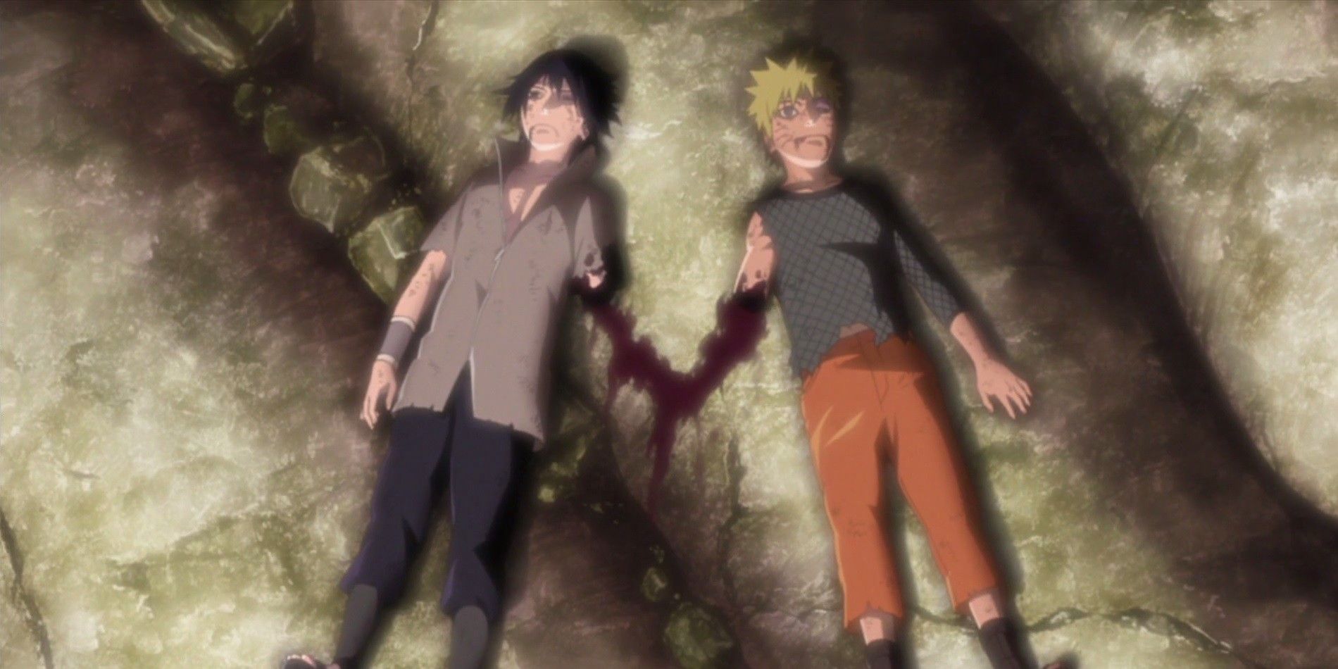 Naruto and Sasuke in Naruto Shippuuden