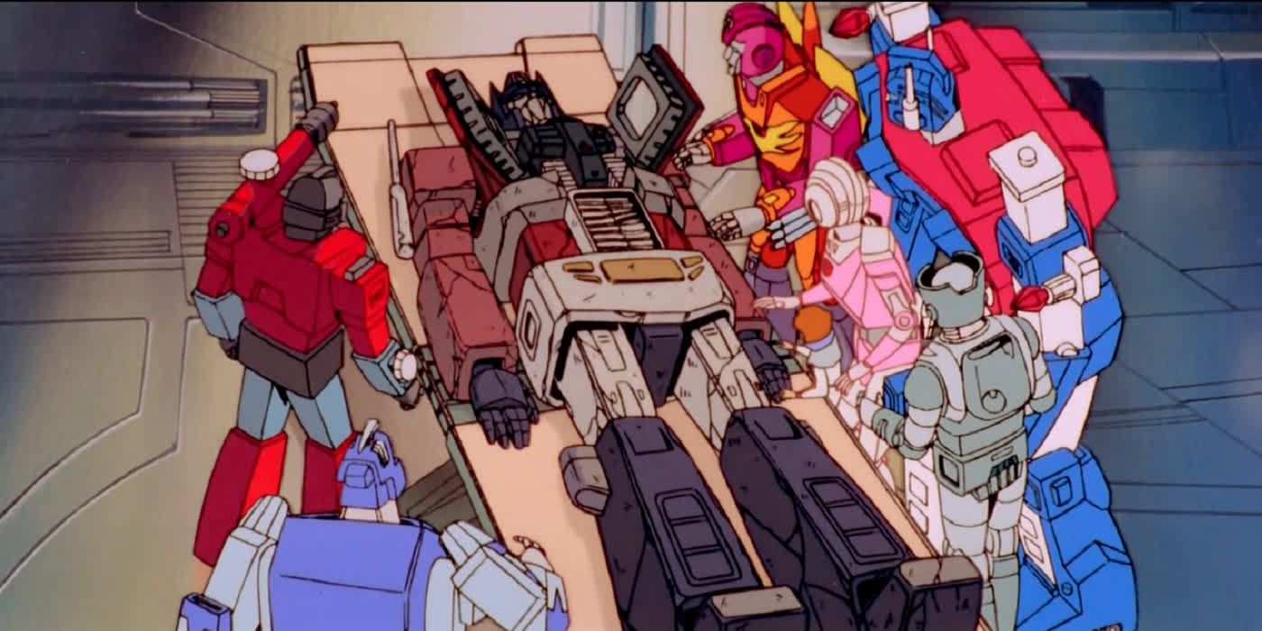 Optimus Prime Death in Transformers The Movie (1986)