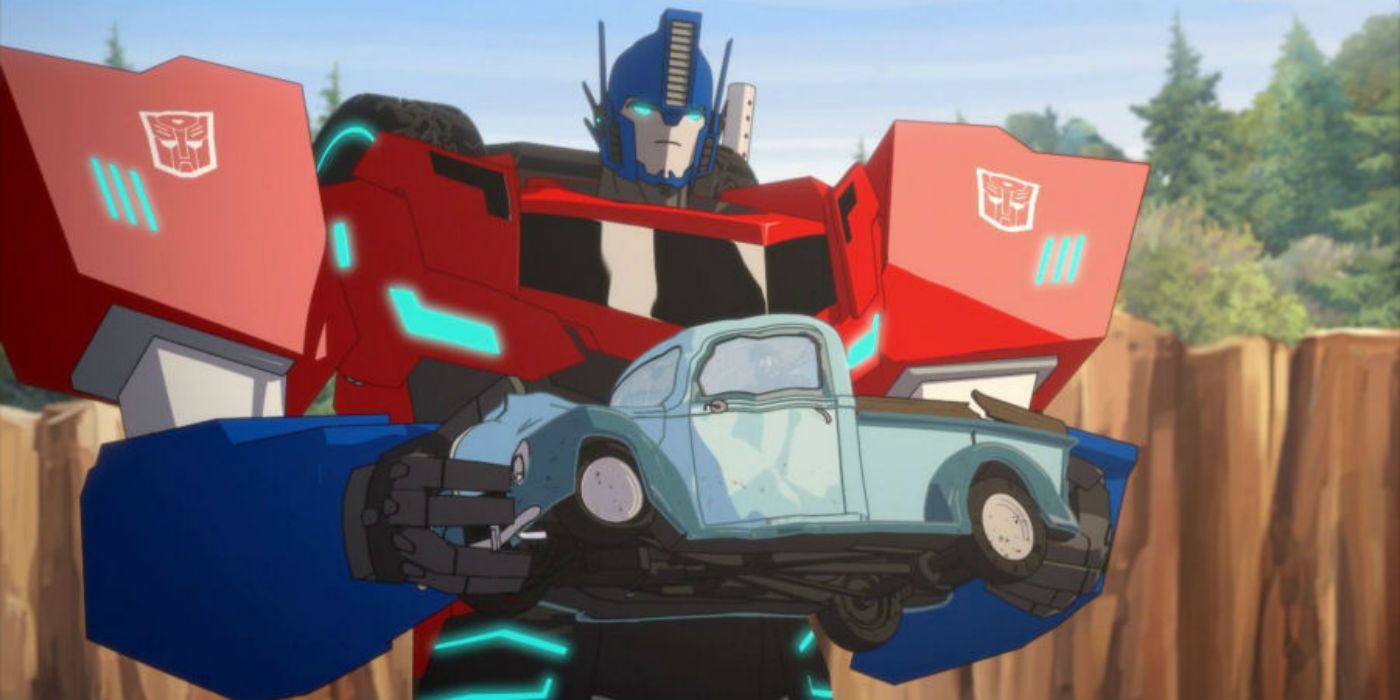 Optimus Prime in Robots in Disguise