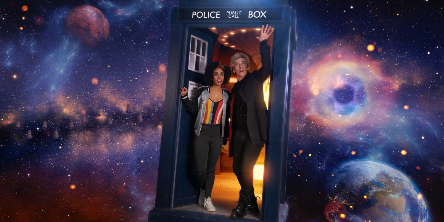 Pearl Mackie and Peter Capaldi in Doctor Who Season 10