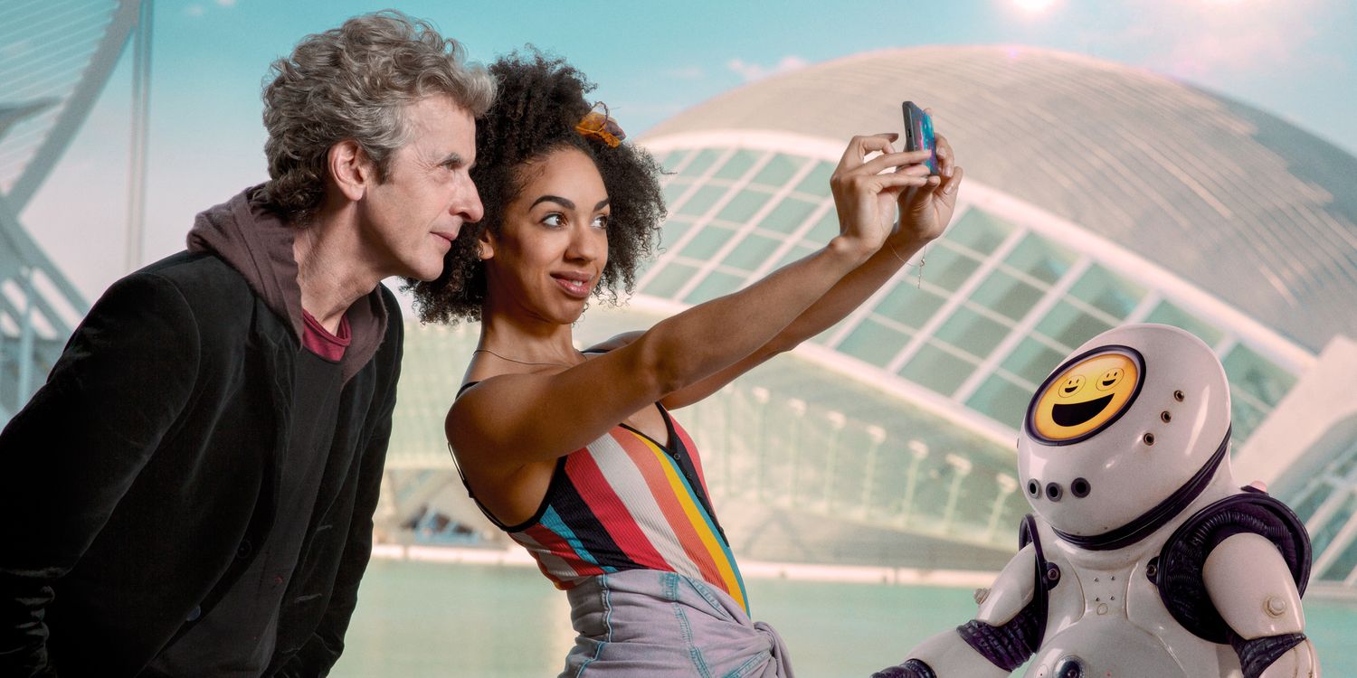 Peter Capaldi and Pearl Mackie in Doctor Who