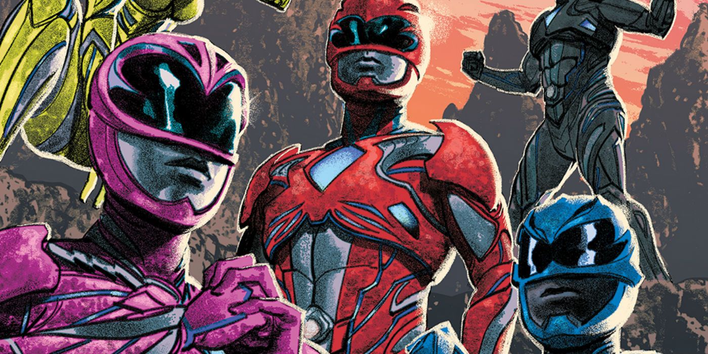Power Rangers Aftershock - Graphic novel cover