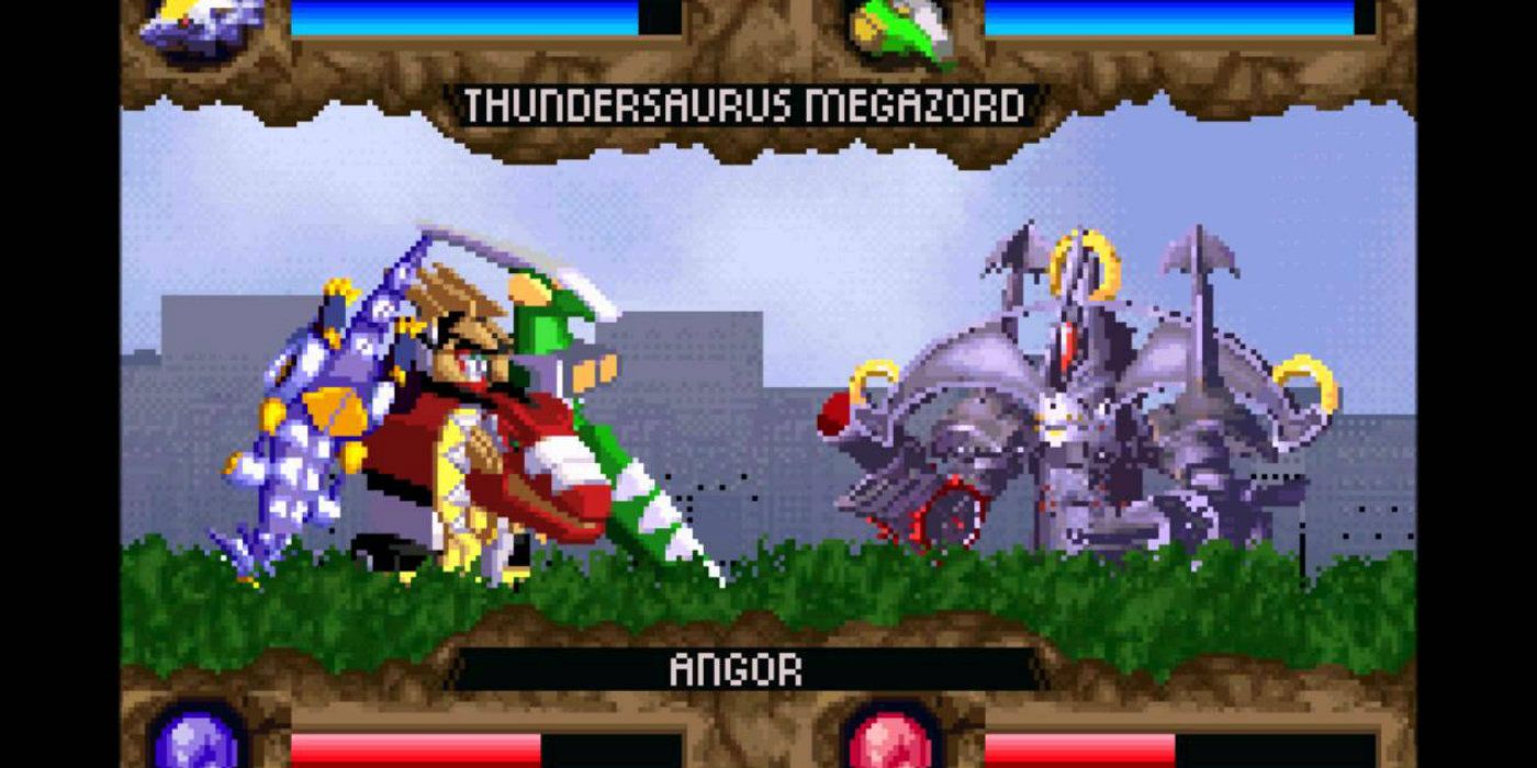 Power Rangers Dino Thunder GBA game