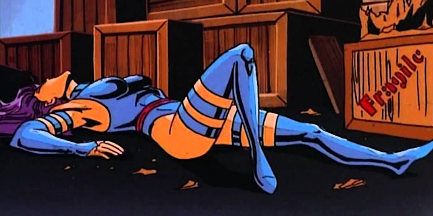 Psylocke X-Men cartoon dead