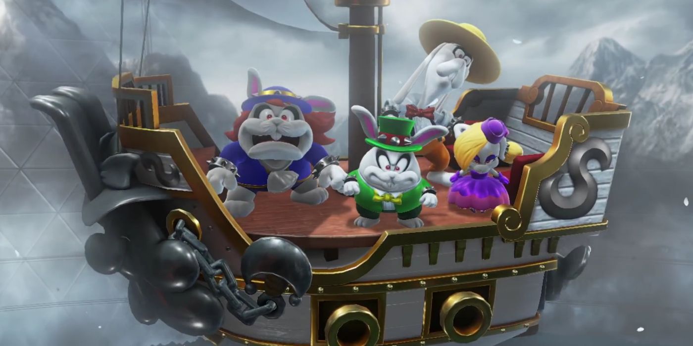 Rabbit Enemies in Super Mario Odyssey