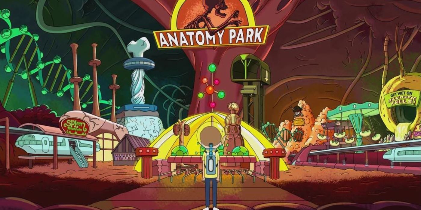 Parque de Anatomia de Rick e Morty