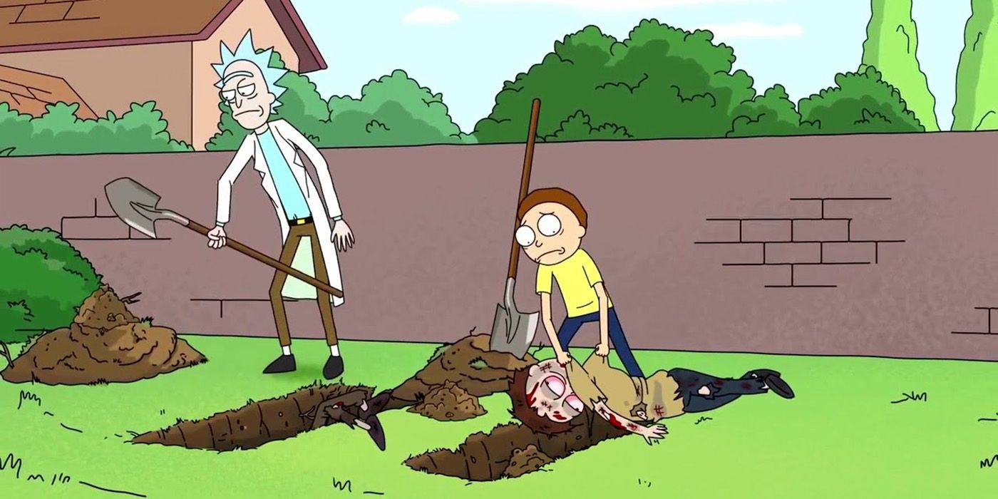 Rick and Morty corpses
