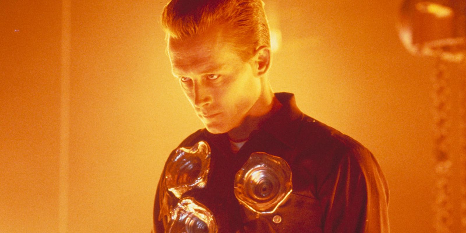 Robert Patrick as the T-1000 in the Boiler Room in Terminator 2 Judgment Day