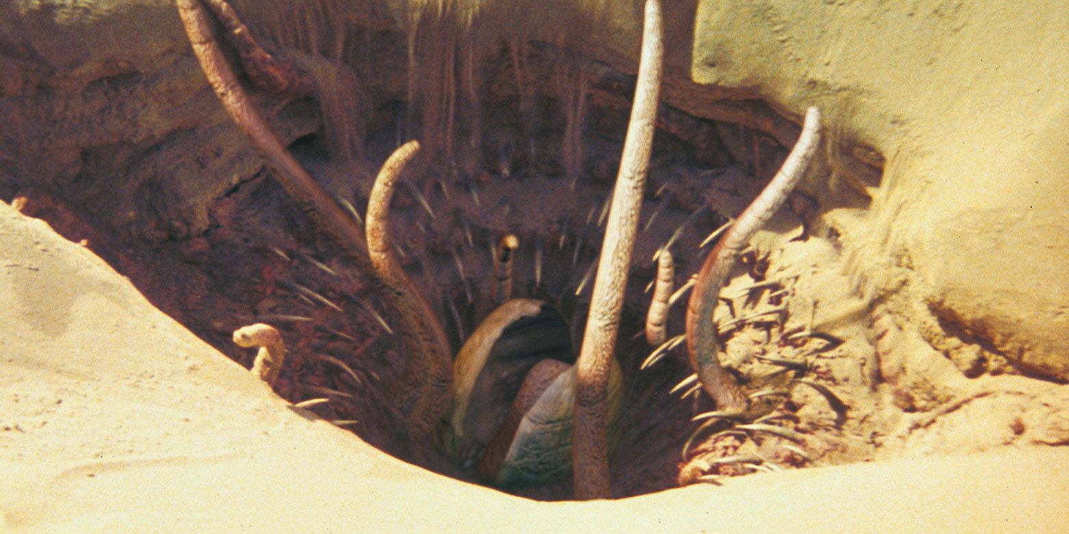 Sarlacc Pit in Star Wars The Return of the Jedi