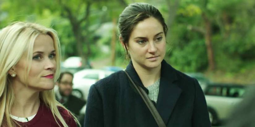 Shailene Woodley as Jane in BIg Little Lies with Reese Witherspoon as Madeline